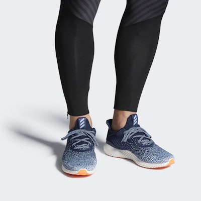 adidas Alphabounce Ck 跑步鞋 耐磨防滑 低筒運動跑鞋 深藍色 Sizing adidas Alphabounce Ck 跑步鞋 耐磨防滑 低筒運動跑鞋 深藍色