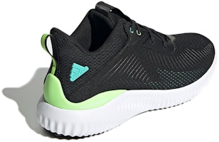 adidas AlphaBounce EK 低筒 跑步鞋 男女共款 黑綠 Shop adidas AlphaBounce EK 低筒 跑步鞋 男女共款 黑綠
