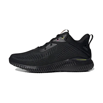 adidas Alphabounce EK 'Black Acid Yellow'