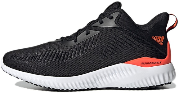 adidas AlphaBounce 休閒 輕便透氣 低筒 跑步鞋 男款 黑橙色 Buy adidas AlphaBounce 休閒 輕便透氣 低筒 跑步鞋 男款 黑橙色