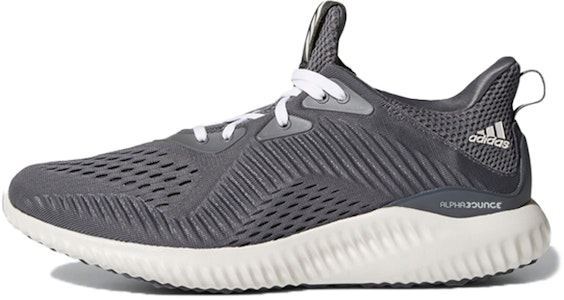 阿迪达斯 AlphaBounce 舒適緩震 穩定訓練 支撐 低幫 跑步鞋 男款 灰白 Buy 阿迪达斯 AlphaBounce 舒適緩震 穩定訓練 支撐 低幫 跑步鞋 男款 灰白