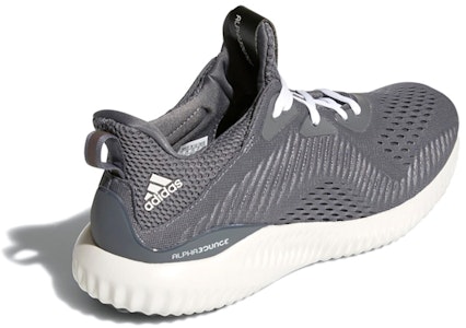 阿迪达斯 AlphaBounce 舒適緩震 穩定訓練 支撐 低幫 跑步鞋 男款 灰白 Shop 阿迪达斯 AlphaBounce 舒適緩震 穩定訓練 支撐 低幫 跑步鞋 男款 灰白
