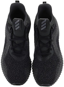 adidas AlphaBounce 編織 低筒 跑步鞋 男款 核心黑 Shop adidas AlphaBounce 編織 低筒 跑步鞋 男款 核心黑