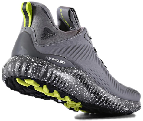 adidas Alphabounce 全地形舒適透氣跑步鞋 灰 Shop adidas Alphabounce 全地形舒適透氣跑步鞋 灰