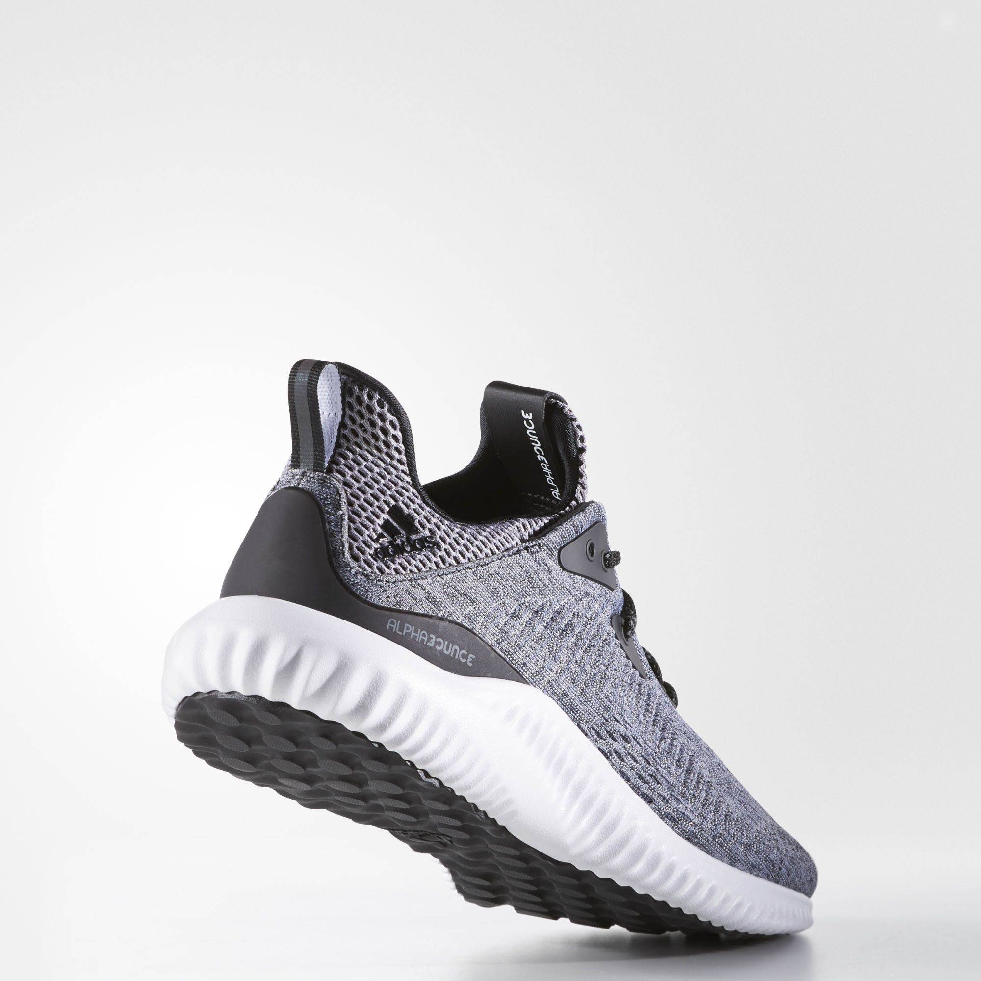 adidas AlphaBounce Engineered Mesh 'Core Black' 圖 5
