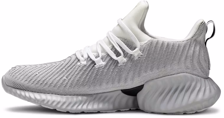adidas AlphaBounce Instinct 'Cloud White Grey Two' AQ0562 Lookbook adidas AlphaBounce Instinct 'Cloud White Grey Two' AQ0562