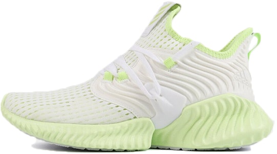 阿迪达斯 Alphabounce Instinct 耐磨透氣 低筒 跑步鞋 男款 白綠 Buy 阿迪达斯 Alphabounce Instinct 耐磨透氣 低筒 跑步鞋 男款 白綠