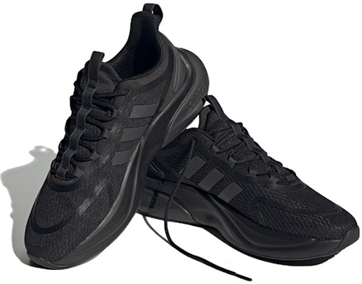 adidas Alphabounce Plus 'Black Carbon' HP6142 Lookbook adidas Alphabounce Plus 'Black Carbon' HP6142