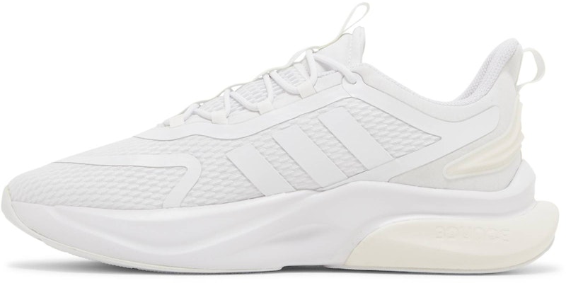 adidas Alphabounce Plus 'Triple White' HP6143 Lookbook adidas Alphabounce Plus 'Triple White' HP6143