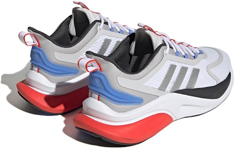 아디다스 알파바운스 플러스 "화이트 실버 블루 퓨전" HP6139 Shop 아디다스 알파바운스 플러스 "화이트 실버 블루 퓨전" HP6139