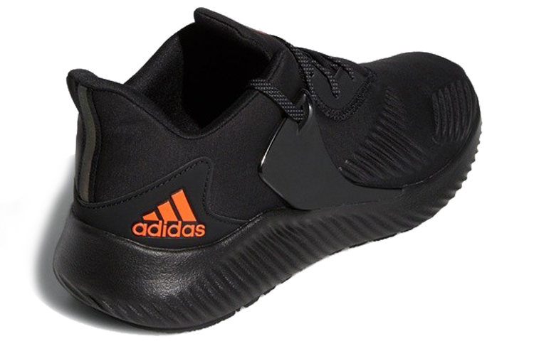 Shop adidas Alphabounce Rc 簡約休閒 低筒 跑步鞋 男款 黑紅