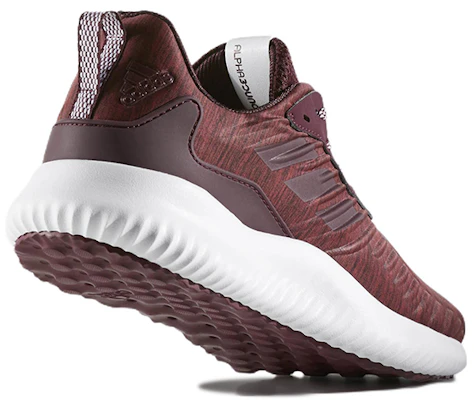 adidas Alphabounce Rc 舒適耐磨跑步鞋 酒紅色 Shop adidas Alphabounce Rc 舒適耐磨跑步鞋 酒紅色