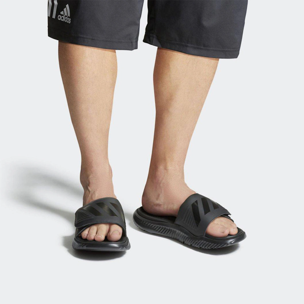 adidas Alphabounce Slide 'Black'