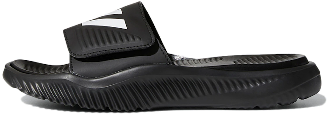 adidas AlphaBounce Slide 運動拖鞋 男女款 黑白 Buy adidas AlphaBounce Slide 運動拖鞋 男女款 黑白