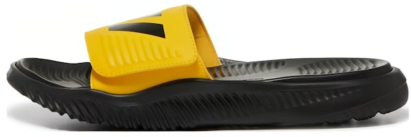 adidas Alphabounce Slide 'Black Yellow' FX1327 adidas Alphabounce Slide 'Black Yellow' FX1327