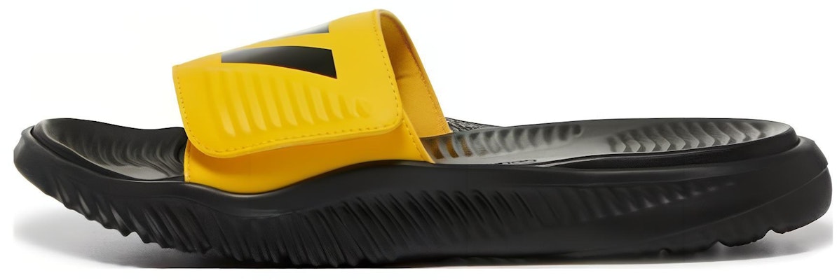 adidas Alphabounce Slide 'Black Yellow' FX1327 Buy adidas Alphabounce Slide 'Black Yellow' FX1327