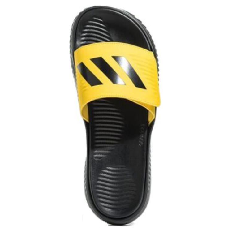 Shop adidas Alphabounce Slide 'Negro Amarillo' FX1327