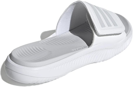 adidas Alphabounce Slides 2.0 'Putih Kelabu Pudar' GY9417 Shop adidas Alphabounce Slides 2.0 'Putih Kelabu Pudar' GY9417