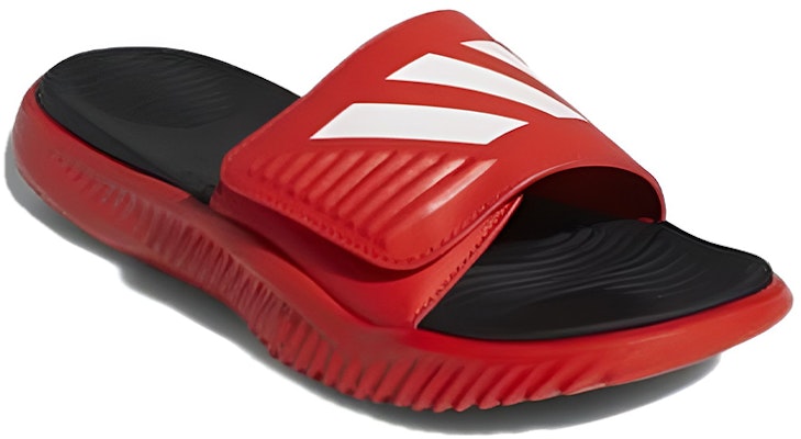 adidas Alphabounce Slides 'Active Red' F34773 Lookbook adidas Alphabounce Slides 'Active Red' F34773