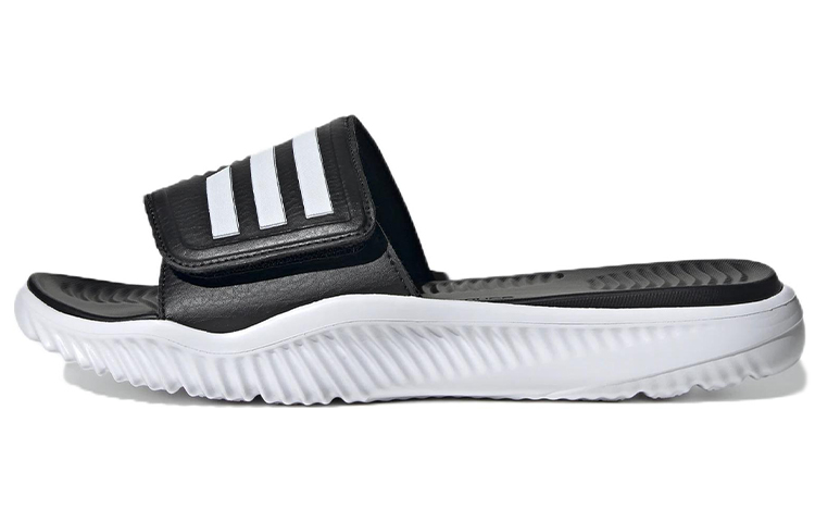 adidas Alphabounce Slides 'Black White' GY9415