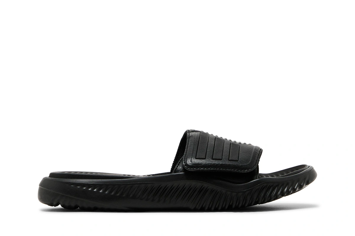 adidas Alphabounce Slides 'Triple Black'