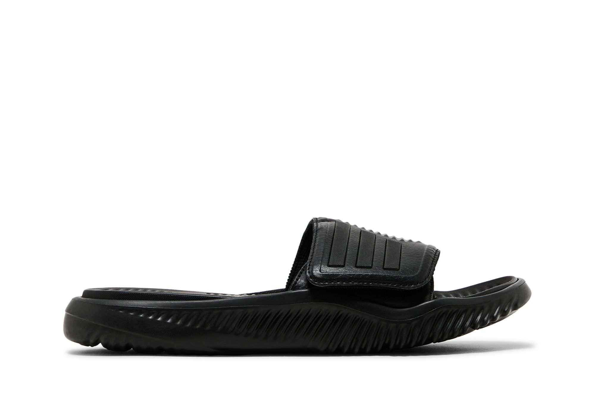 adidas Alphabounce Slides 'Triple Black' GY9416