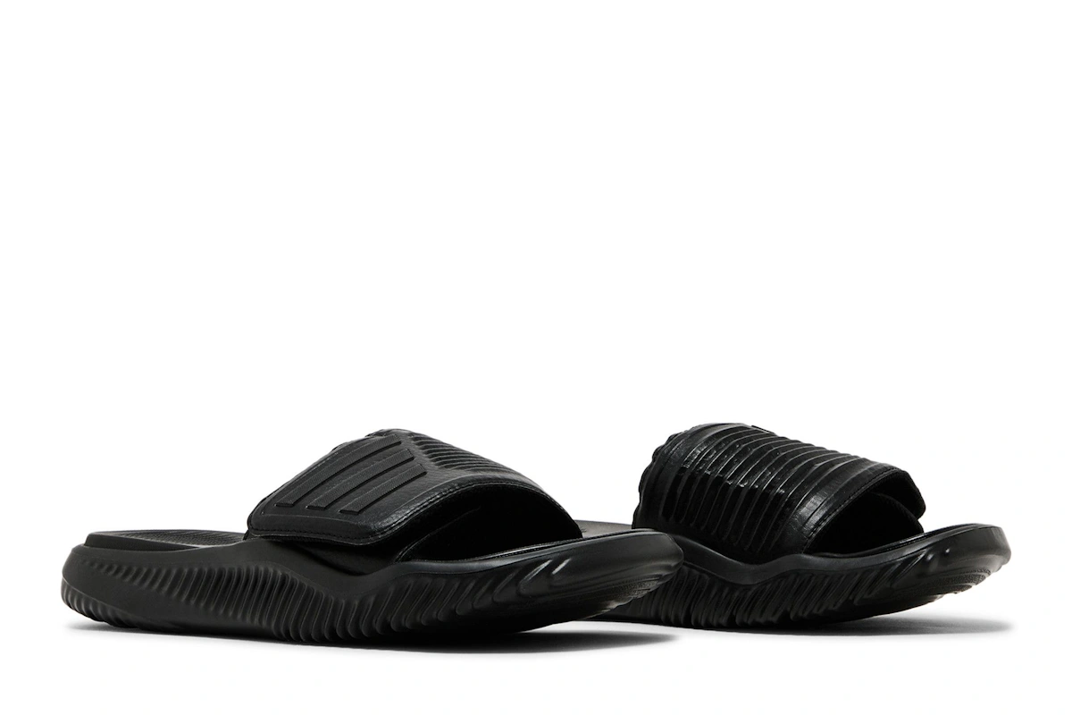 adidas Alphabounce Slides 'Triple Black'