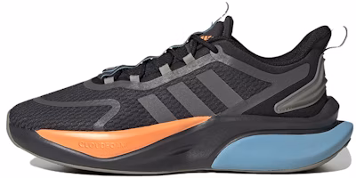 adidas AlphaBounce + Sustainable Bounce Lifestyle Shoes 'Carbon Grey Screaming Orange' HP6140 adidas AlphaBounce + Sustainable Bounce Lifestyle Shoes 'Carbon Grey Screaming Orange' HP6140