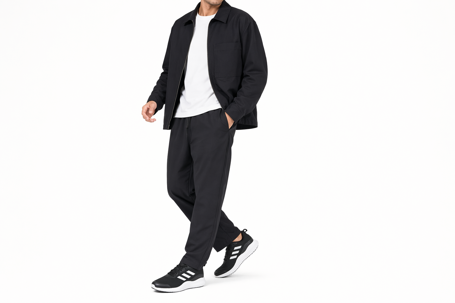 Order adidas Alphacomfy 防滑耐磨輕便 低筒 跑步鞋 男女款 黑白