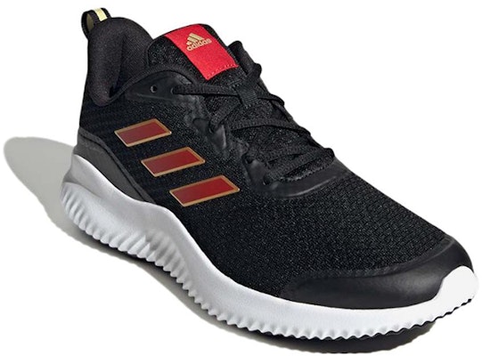 adidas Alphacomfy 'Hitam Merah Scarlet' GX1794 Lookbook adidas Alphacomfy 'Hitam Merah Scarlet' GX1794