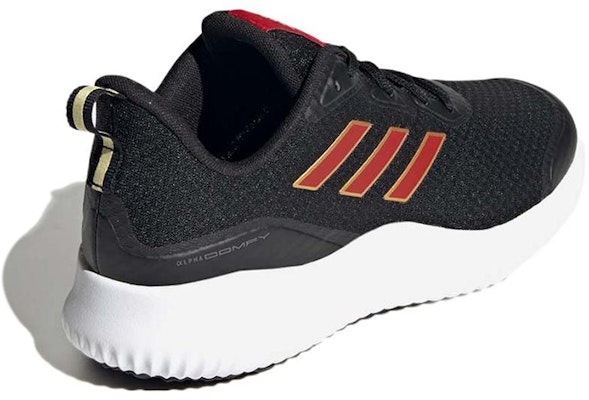 adidas Alphacomfy 'Hitam Merah Scarlet' GX1794 Shop adidas Alphacomfy 'Hitam Merah Scarlet' GX1794