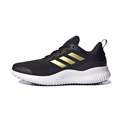 adidas Alphacomfy Black/Golden