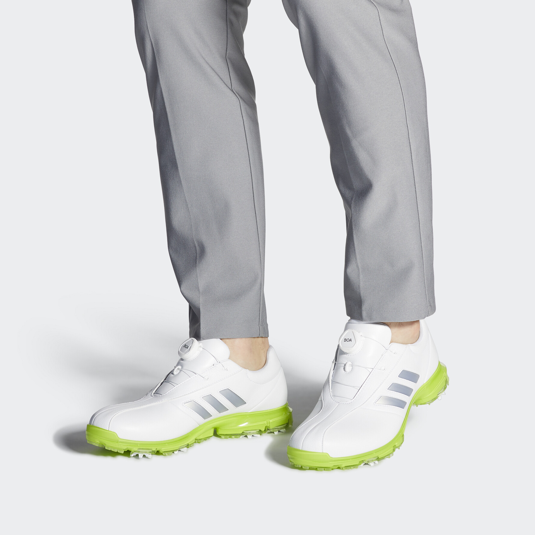 Sizing adidas Alphaflex Boa 'Putih Hijau' F35400