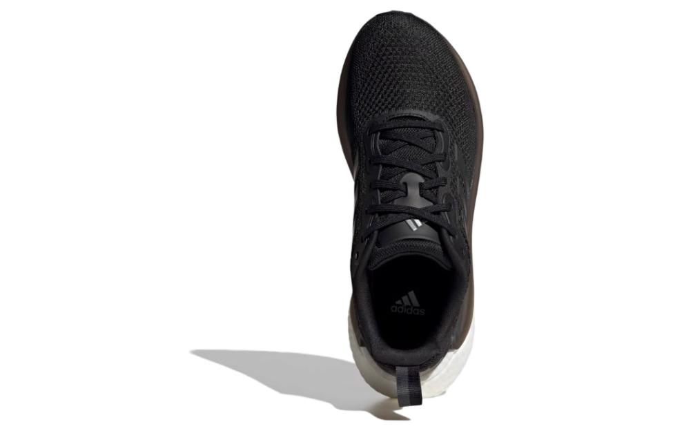 Lookbook adidas Alphalava 圓頭繫帶 耐磨透氣輕便 低筒 跑步鞋 男女同款 黑色