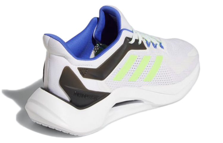 Shop adidas Alphatorsion 2.0 舒適 減震 低筒 慢跑鞋 男款 雲白色