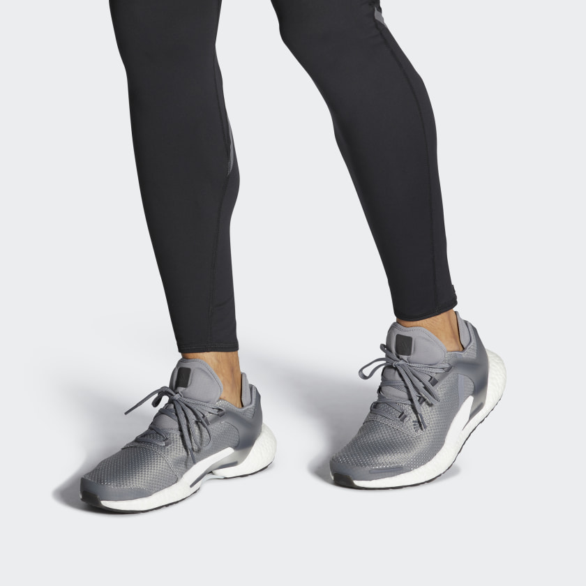 Sizing 아디다스 알파토션 부스트 '그레이 코어' FV6169
