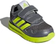 Lookbook TD婴童 adidas Altarun CF I 魔術貼 耐磨防滑 低筒運動鞋 灰黃色