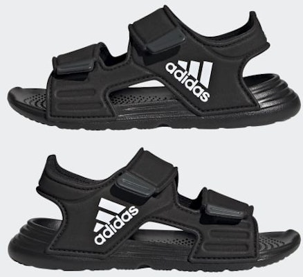 (Preschool) adidas Altaswim 'Core Black' GV7802 Sizing (Preschool) adidas Altaswim 'Core Black' GV7802