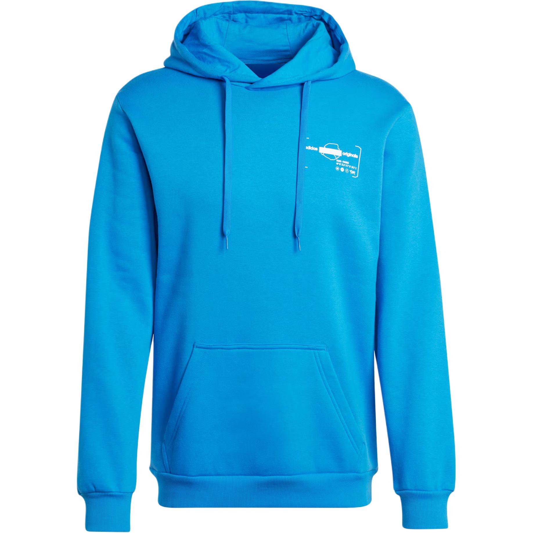 adidas Always Originals Paris Graphic Hoodie Blue Pullover IX3074