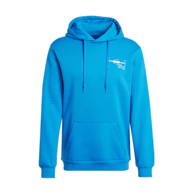 adidas Always Originals Paris Graphic Hoodie Blue Pullover IX3074