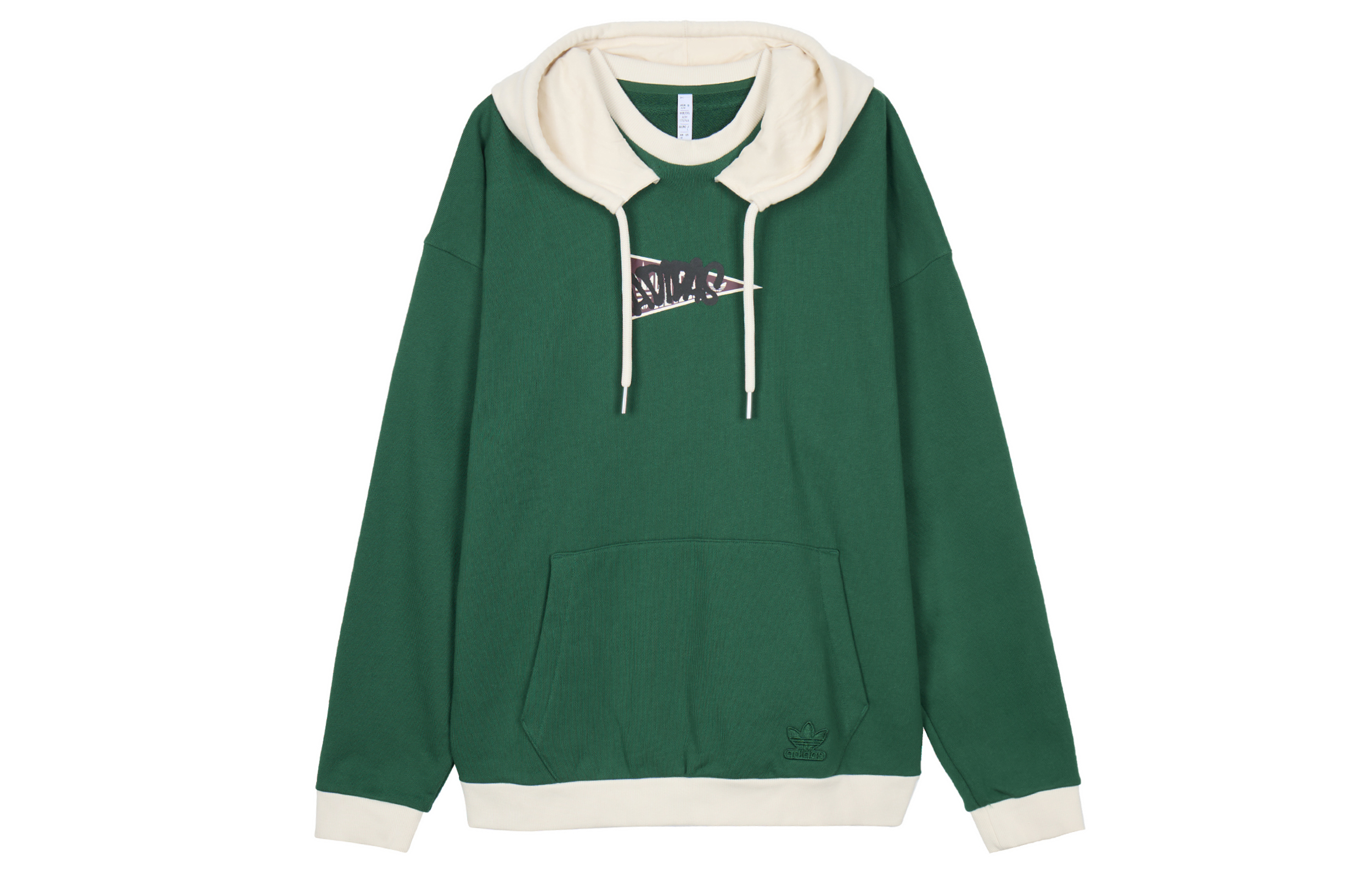 adidas Anti University Retro Patchwork Pullover Sweatshirt Men’s Deep Green HY7222