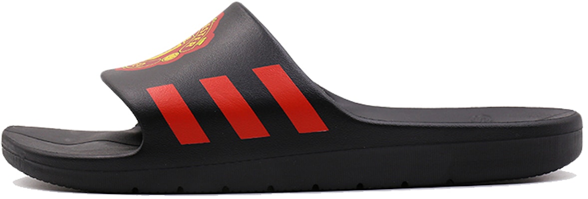 adidas Aqualette Cf MUFC 'Hitam Merah' CP9860 Buy adidas Aqualette Cf MUFC 'Hitam Merah' CP9860