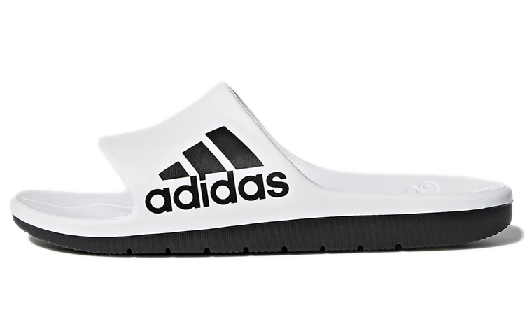 adidas Aqualette Cloudfoam 'White Black' CM7927