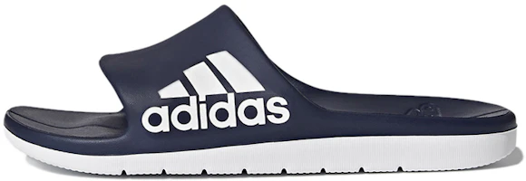 adidas Aqualette Cloudfoam Slipper 'Blue White' CM7929 adidas Aqualette Cloudfoam Slipper 'Blue White' CM7929
