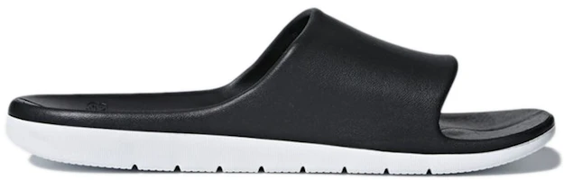 Order adidas Aqualette Cloudfoam Slippers 'Black White' CM7928