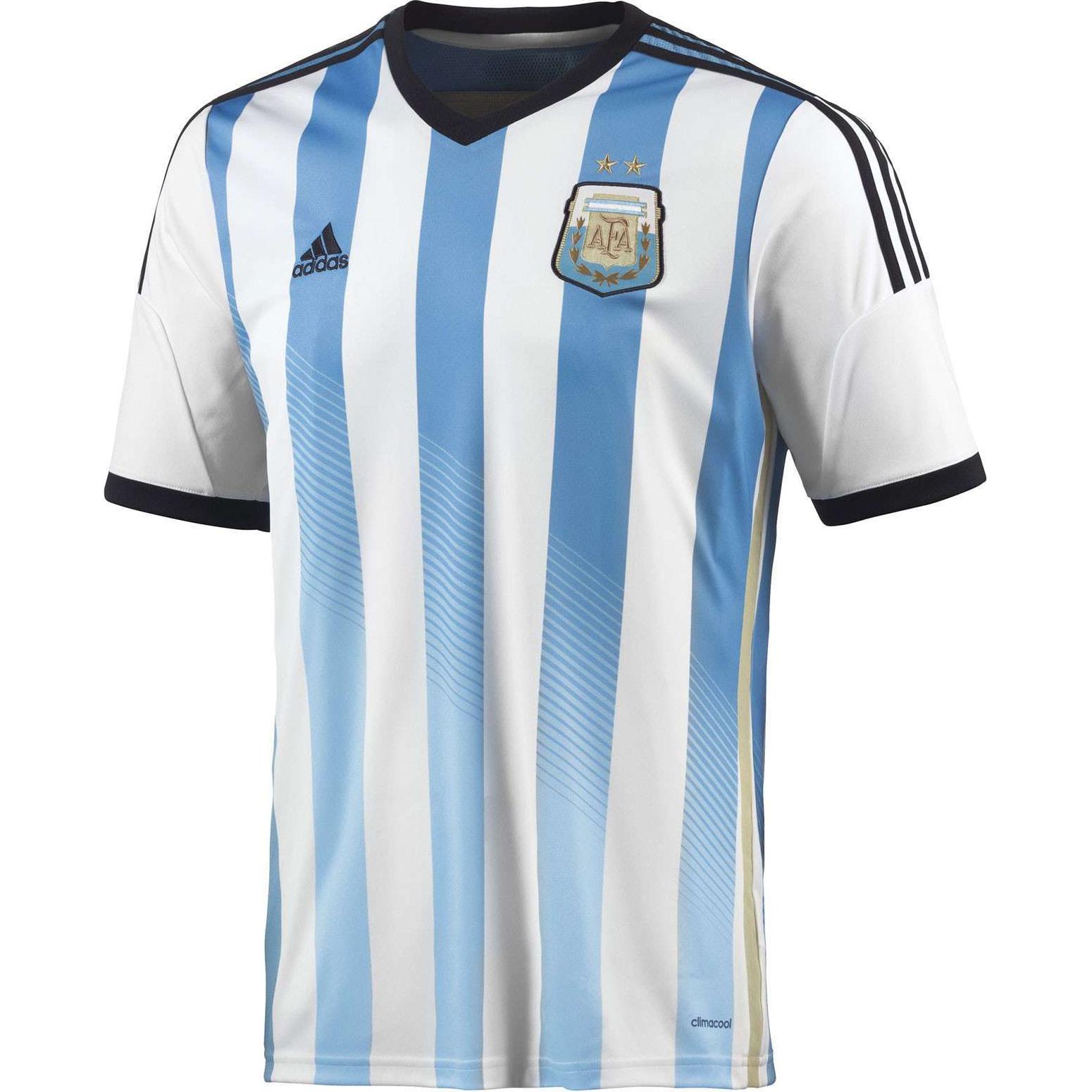adidas Argentina 2014 World Cup Home Jersey Fan Edition Light Blue G74569