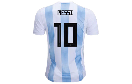 Lookbook 阿迪達斯 阿根廷 2018 主場球衣 藍白 足球上衣 BQ9324