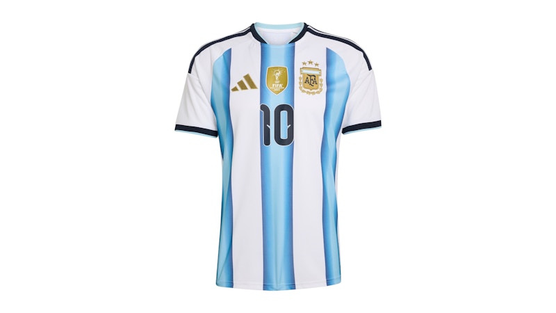 adidas Argentina 26 Home Replica Jersey Messi #10 Dry-Fit Soccer Shirt (Asia Size) KA8117
