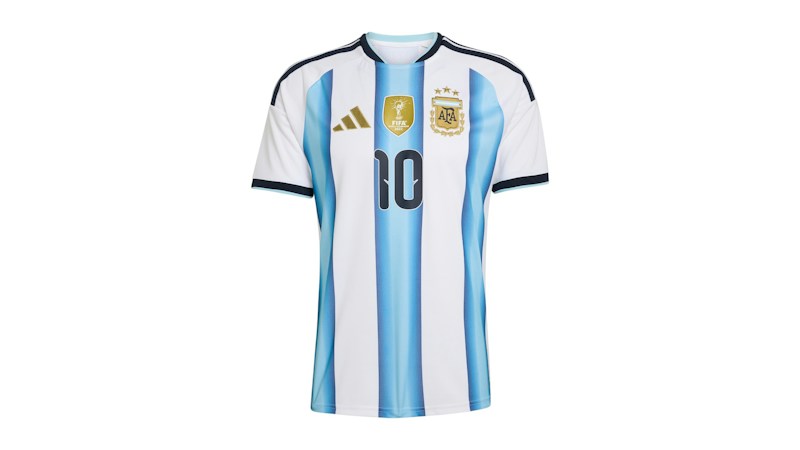 adidas Argentina 26 Home Replica Jersey Messi #10 Dry-Fit Soccer Shirt (Asia Size) KA8117
