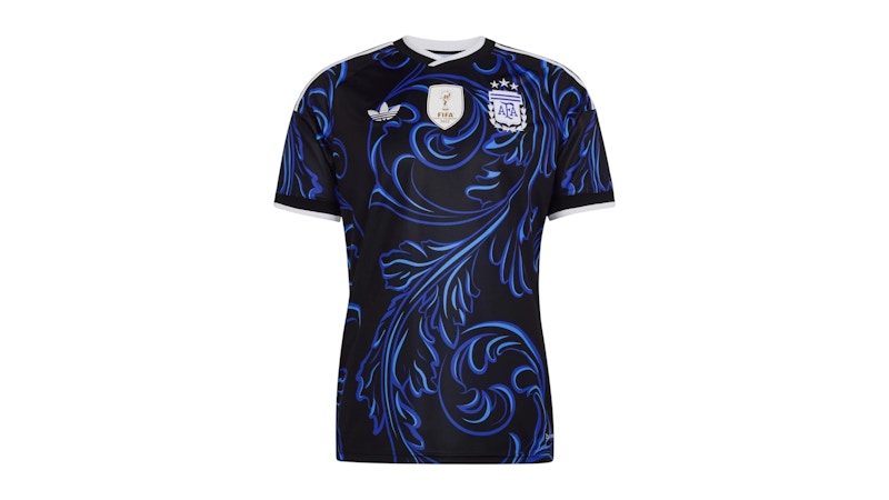 adidas Argentina Away Jersey 2022 World Cup Fan Edition Slim Fit Dry-Fit Tee (Asia Size) JM8395